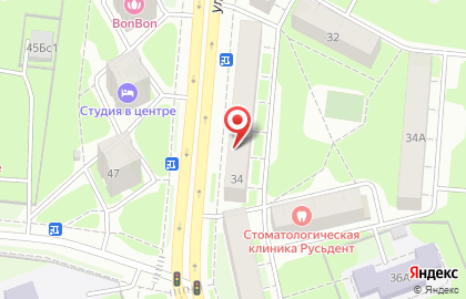 Магазин Донна Кальсона в Нижнем Новгороде на карте