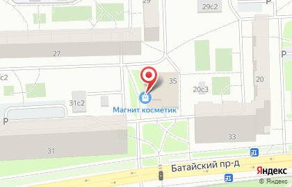 Детский хореографический ансамбль Мульти Пульти в Батайском проезде на карте