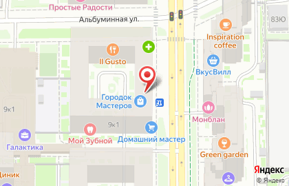 Химчистка Чистотроник на Парфёновской улице на карте