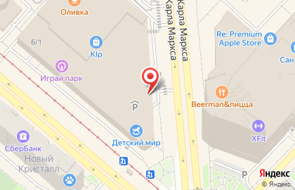 Салон Мебель Москва на площади Карла Маркса на карте