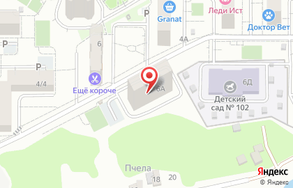 Жилой комплекс Почтовый в Краснодаре на карте
