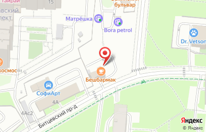 Техцентр Автопрестиж в Северном Чертаново на карте