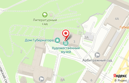 Нижегородский Государственный художественный музей на карте