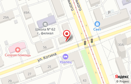 Ландшафтная студия Чистые пруды в Тракторозаводском районе на карте