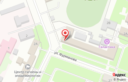 Центр права Респект на улице Фурманова на карте