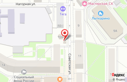 Магазин овощей и фруктов в Москве на карте