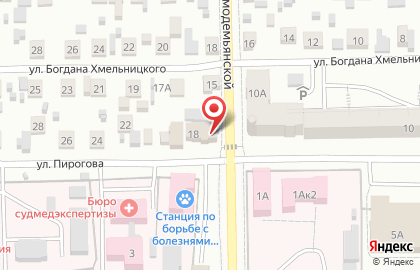 Салон ритуальных услуг Камея в Октябрьском районе на карте