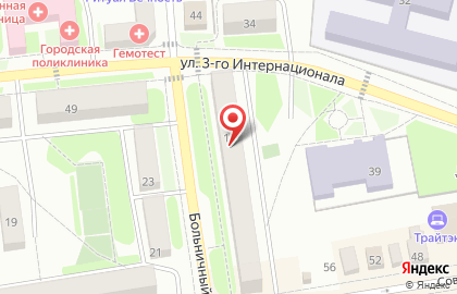 Больница Петушинская районная больница в Больничном проезде на карте