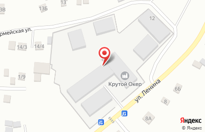 Крутой Окер на Кавалерийской улице на карте