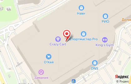 Кафе Texas Chicken на Дмитровском шоссе на карте