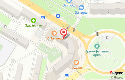 Туристическое агентство Кругосветка на улице Дзержинского на карте