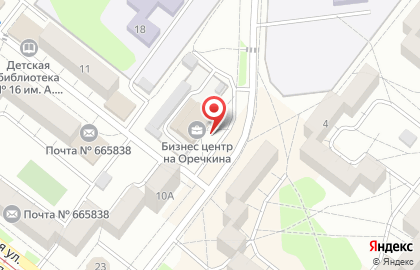 Ателье Зеленый попугай в Ангарске на карте