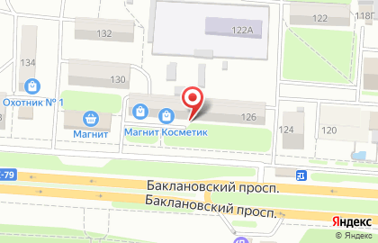 Интернет-магазин Lamoda.ru на Баклановском проспекте на карте