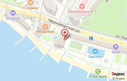 Салон эпиляции Gladis на Черноморской улице на карте