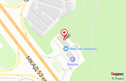 Автомойка Мой Автомобиль в Можайском районе на карте