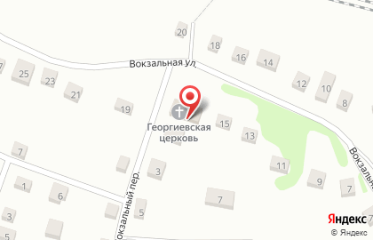 Храм во имя святого великомученика Георгия Победоносца на карте