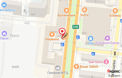 Банкомат СберБанк на улице Савушкина, 6с на карте