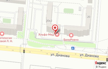 Салон Успех в Кировском районе на карте