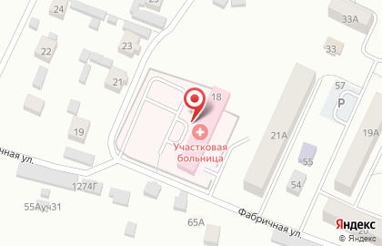 Аптечный пункт на Фабричной улице на карте