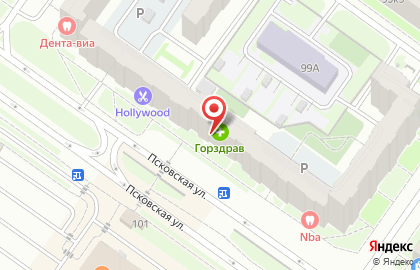 Туристическое агентство TUI на Октябрьском проспекте на карте