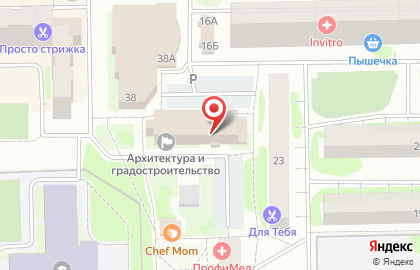 Имущественная казна г. Тобольска на карте