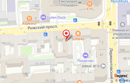 Школа сомелье Caviste в Санкт-Петербурге на карте