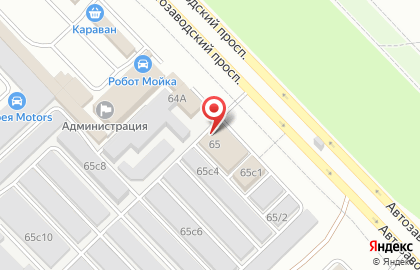 Потребительское гаражное общество Курс-3 на карте