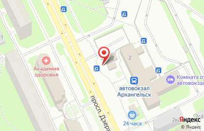 Магазин Роспечать на проспекте Дзержинского на карте