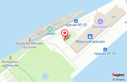 Сувенирный киоск в Новороссийске на карте