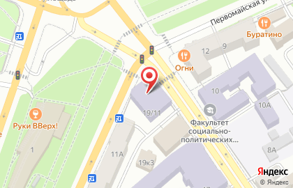 Ярославский гарнизонный дом офицеров на карте