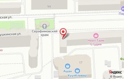 Спортивный центр MaxiFit на Пушкинской улице на карте