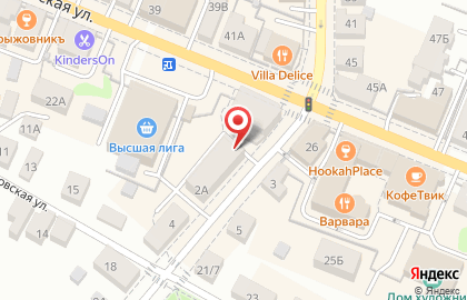 Салон-парикмахерская Палитра на Крестьянской улице на карте