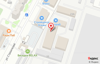 Магазин строительных материалов в Новочебоксарске на карте