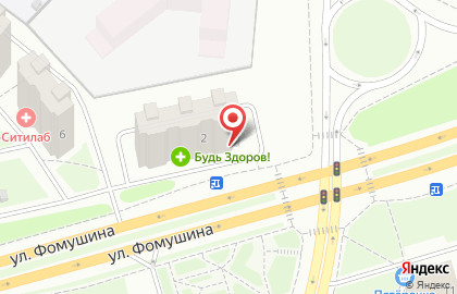 Производственно-монтажная компания Евробалкон на улице Фомушина на карте