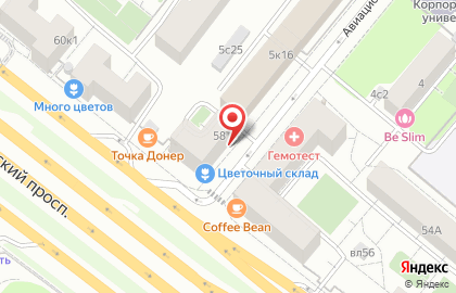 Ювелирный салон Tesarte на Ленинградском проспекте на карте