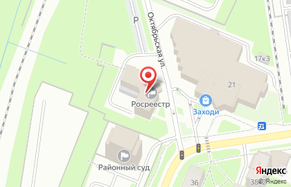 Юридическая фирма Центр на Октябрьской улице на карте