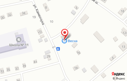 Магазин Весна в Благовещенске на карте