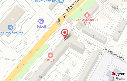 Банкомат Газпромбанк в Волгограде на карте