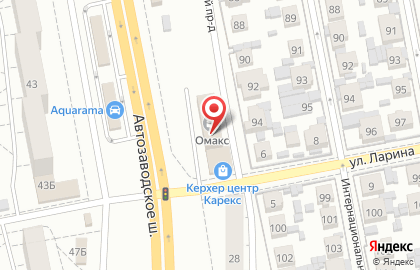 Туристическое агентство Радуга на Автозаводском шоссе на карте