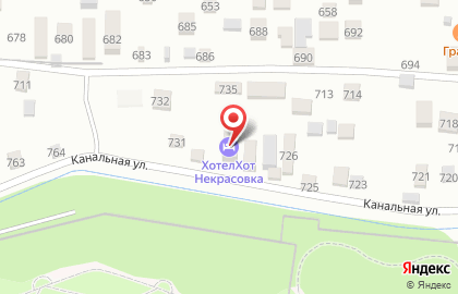Сеть комфортабельных общежитий и хостелов HotelHot на метро Некрасовка на карте