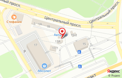 Бартер на Центральном проспекте на карте