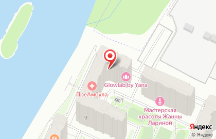 Мини-маркет на Озёрной улице на карте