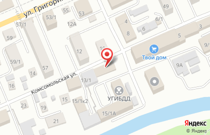 Юридическое агентство Автоюрист на Комсомольской на карте