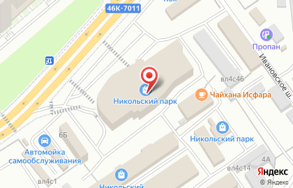 Компания по изготовлению мебели под заказ Интерьер-мебель на Носовихинском шоссе в Балашихе на карте