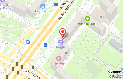 Магазин товаров для дома и ремонта Строймаркет на Комсомольском проспекте на карте