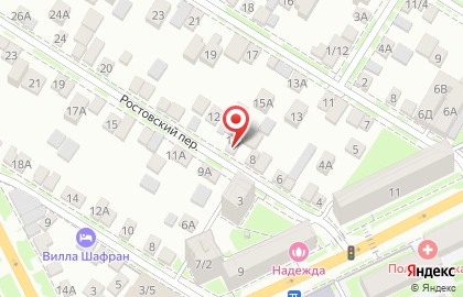 Рекламно-производственная компания Арт-Лайн в Ростовском переулке на карте