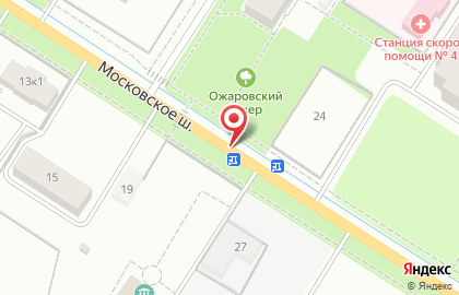 Фабрика мягкой мебели Corretto на Московском шоссе на карте