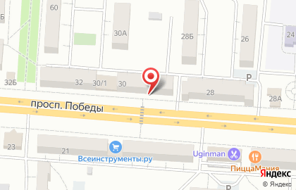 Магазин разливного пива 2 Litra на проспекте Победы, 30 в Копейске на карте