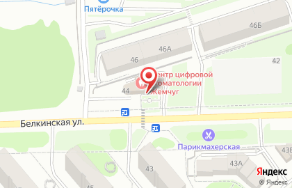 Компания Фактор на Белкинской улице на карте