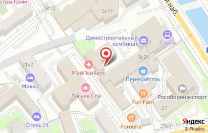 Мед Москва на карте